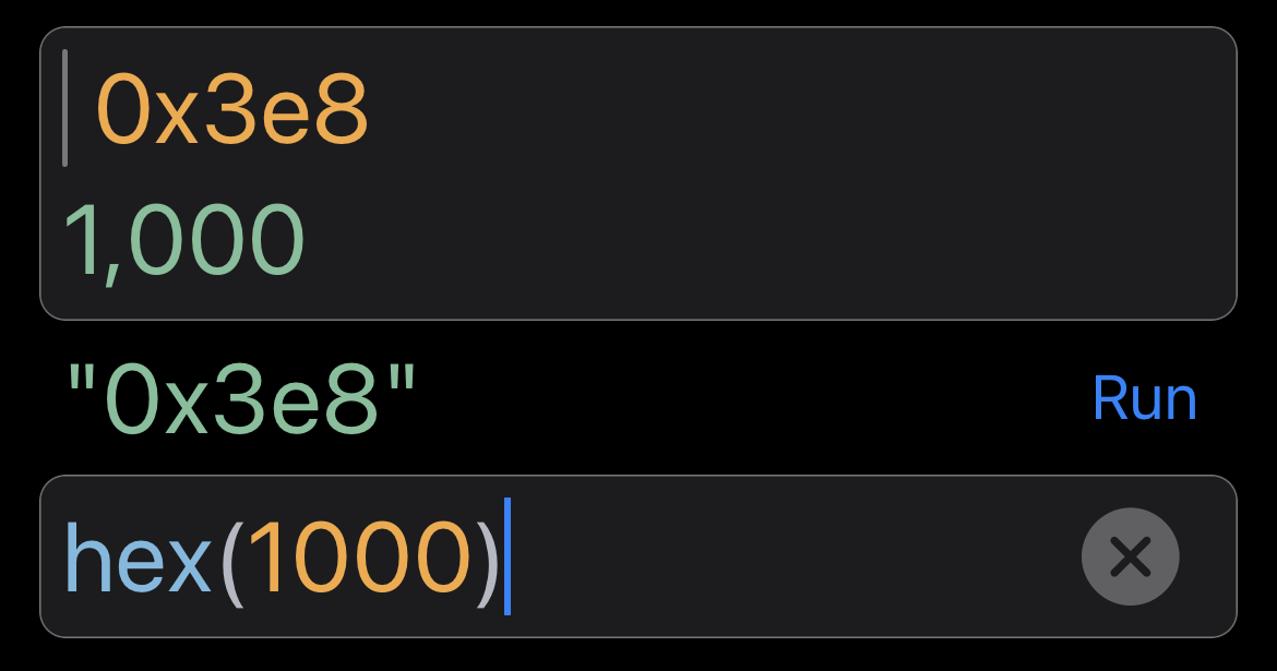 Hexadecimal Numbers